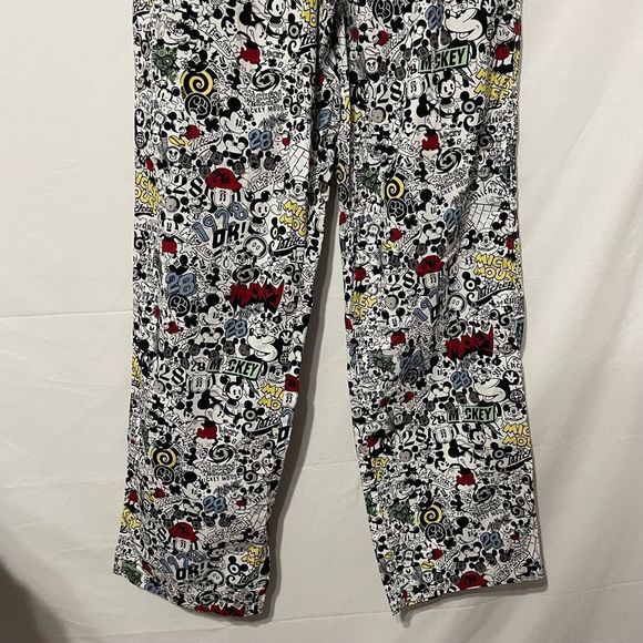S Mickey Mouse Scrub Pants Allover Print - Picture 5 of 8